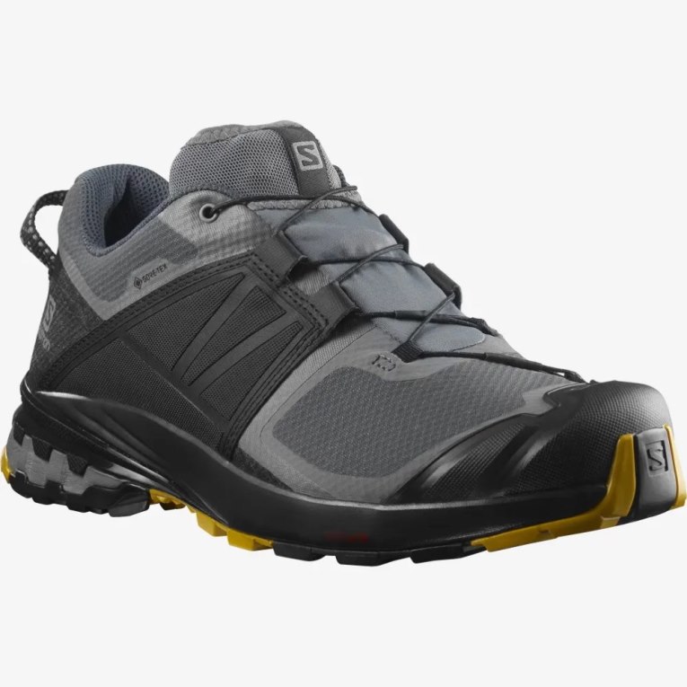 Tenis Para Trail Running Salomon Xa Wild GTX Hombre Negros Grises | MX OJDR208